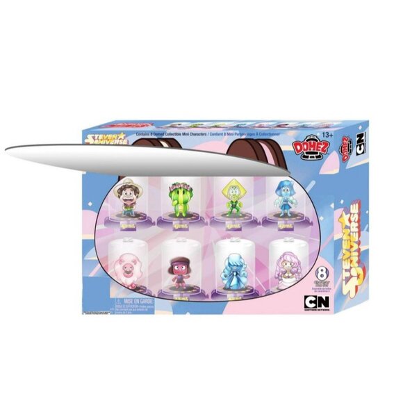 Steven Universe Domez Full Set 8 Figures UNOPENED BRAND NEW SDCC 2017 Exclusive - Picture 3 of 5